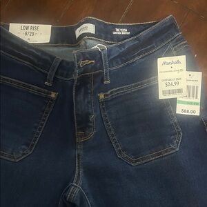 Kensie Women's Boot Cut Jeans - Dark Blue